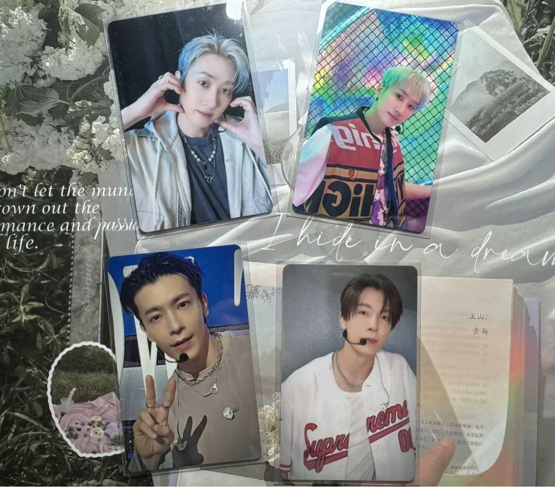 SUPER JUNIOR D&E 606 中華　マカオ　特典　4枚コンプセット