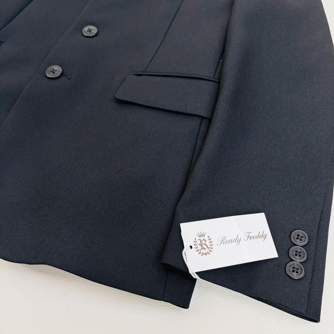 2643【新品タグ付き】レディフレディ 170cm キッズフォーマル スーツ 黒