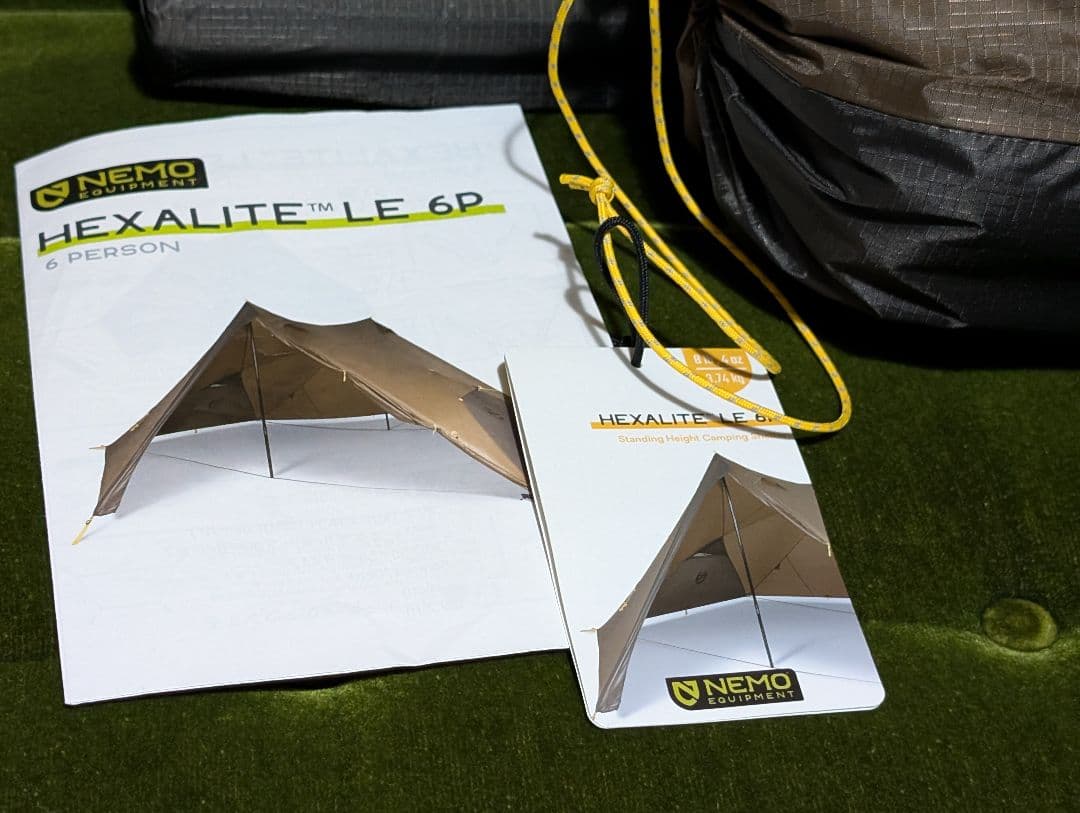 新品☆NEMO HEXALITE LE 6P ニーモヘキサライトLE 6P