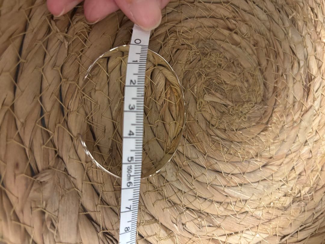 BOOOハワイアンジュエリー　シルバー925 10mm幅　手彫りバングル