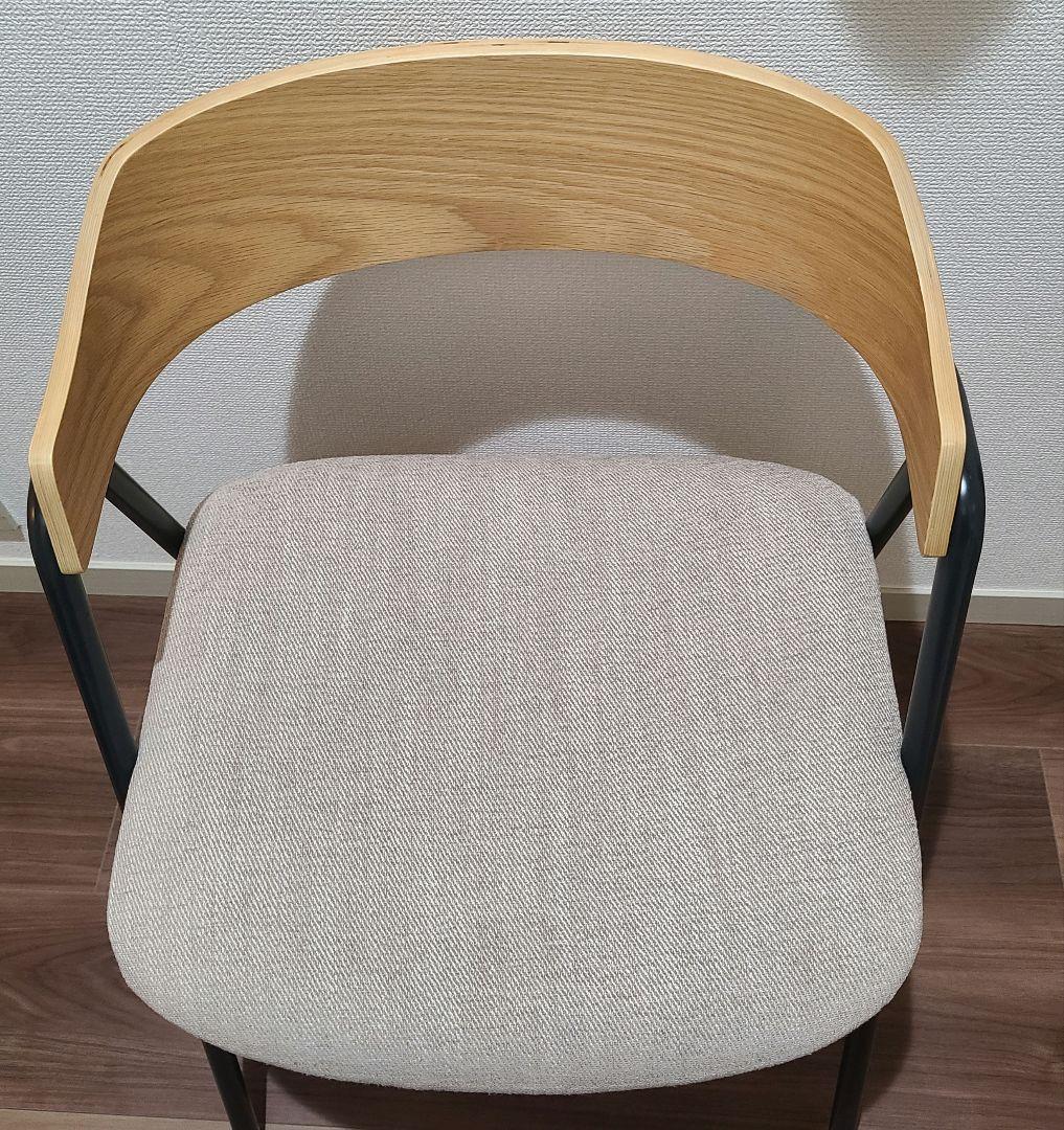 ウニコ　ELEMT(エレムト)　チェア アイアン ナチュラル