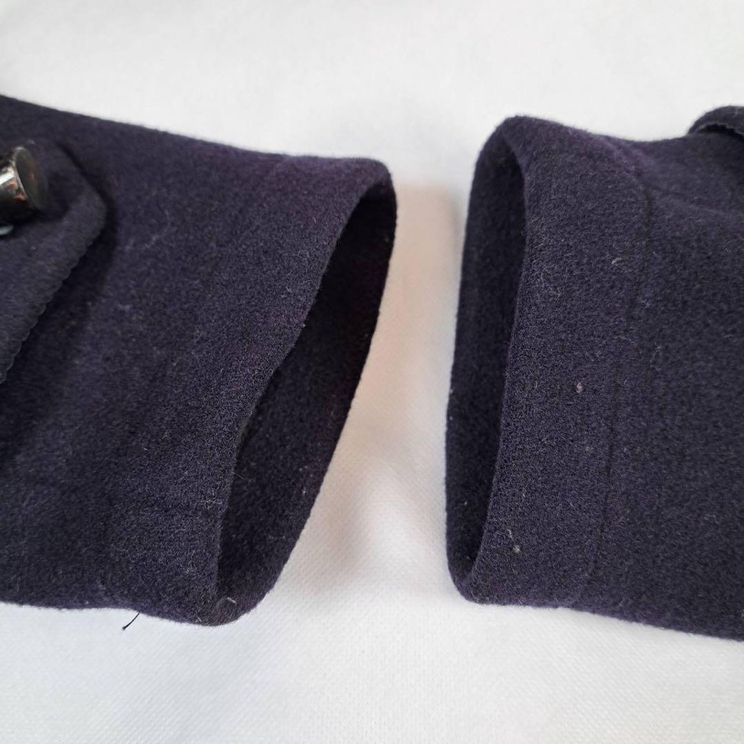 極美品　Gloverall ブラックウォッチ ダッフルコート ネイビー