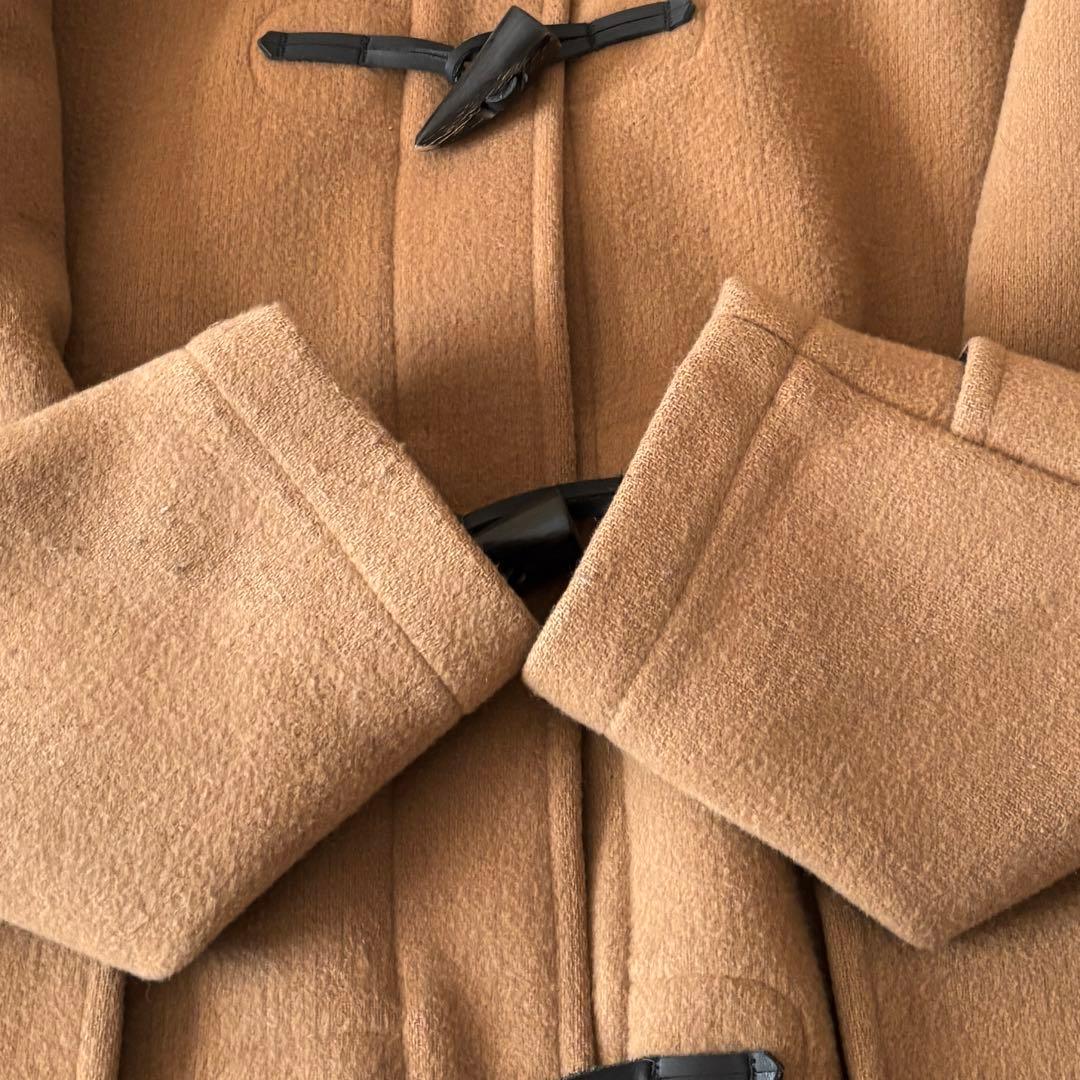 Gloverall グローバーオール ダッフルコート S キャメル チェック