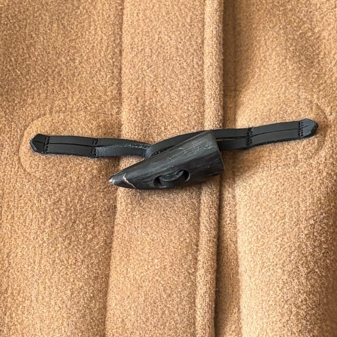 Gloverall グローバーオール ダッフルコート S キャメル チェック