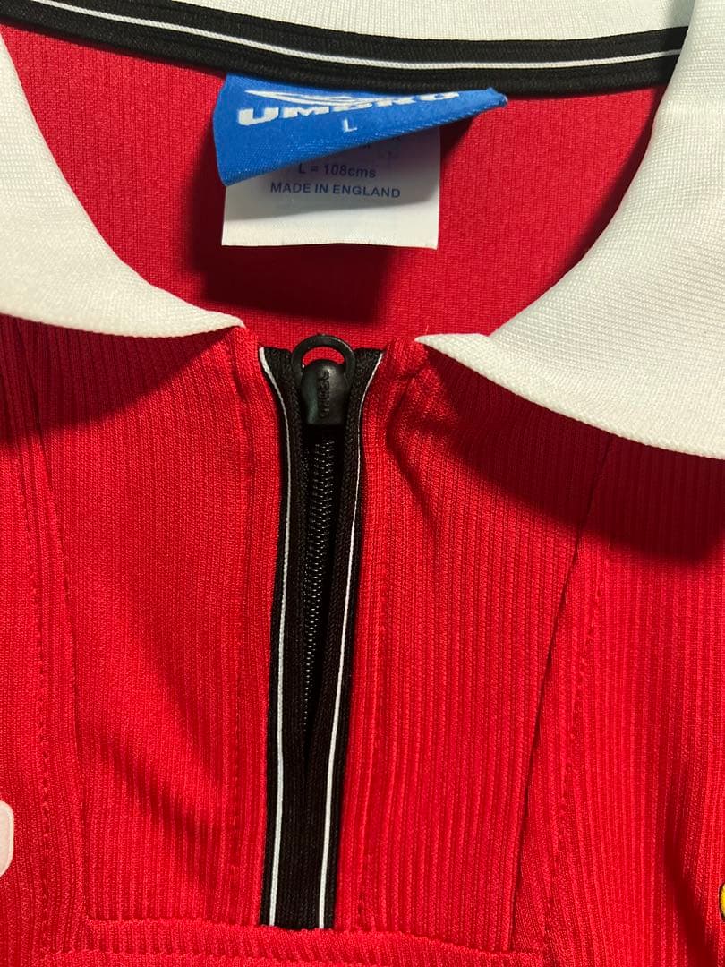 Umbro マンチェスター・ユナイテッド シャツ L 赤