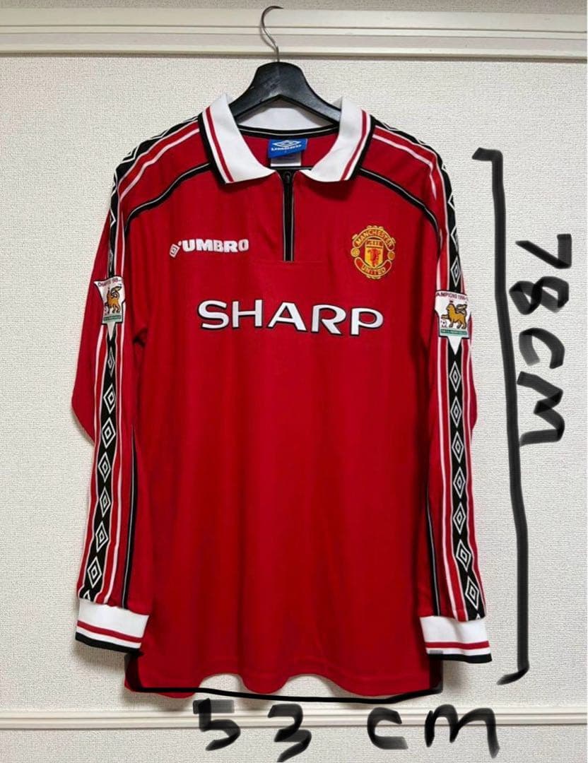 Umbro マンチェスター・ユナイテッド シャツ L 赤