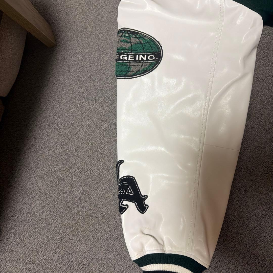 XLARGE スタジャン Lサイズ ダークグリーン