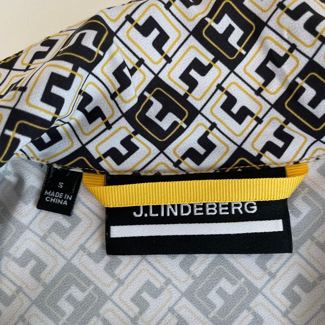 J.LINDEBERG メンズ メッシュブリッジウィンドブレーカー 撥水加工