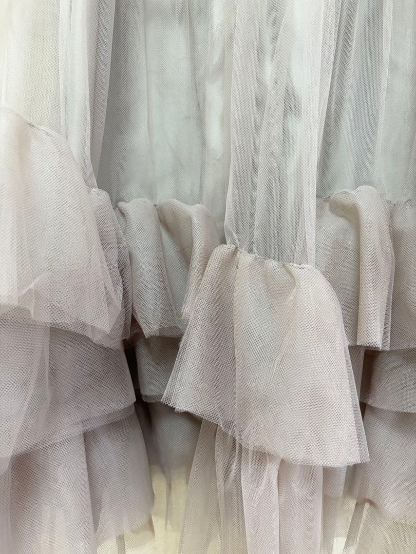 ANDRESD ボリュームチュールジャケットセットドレス