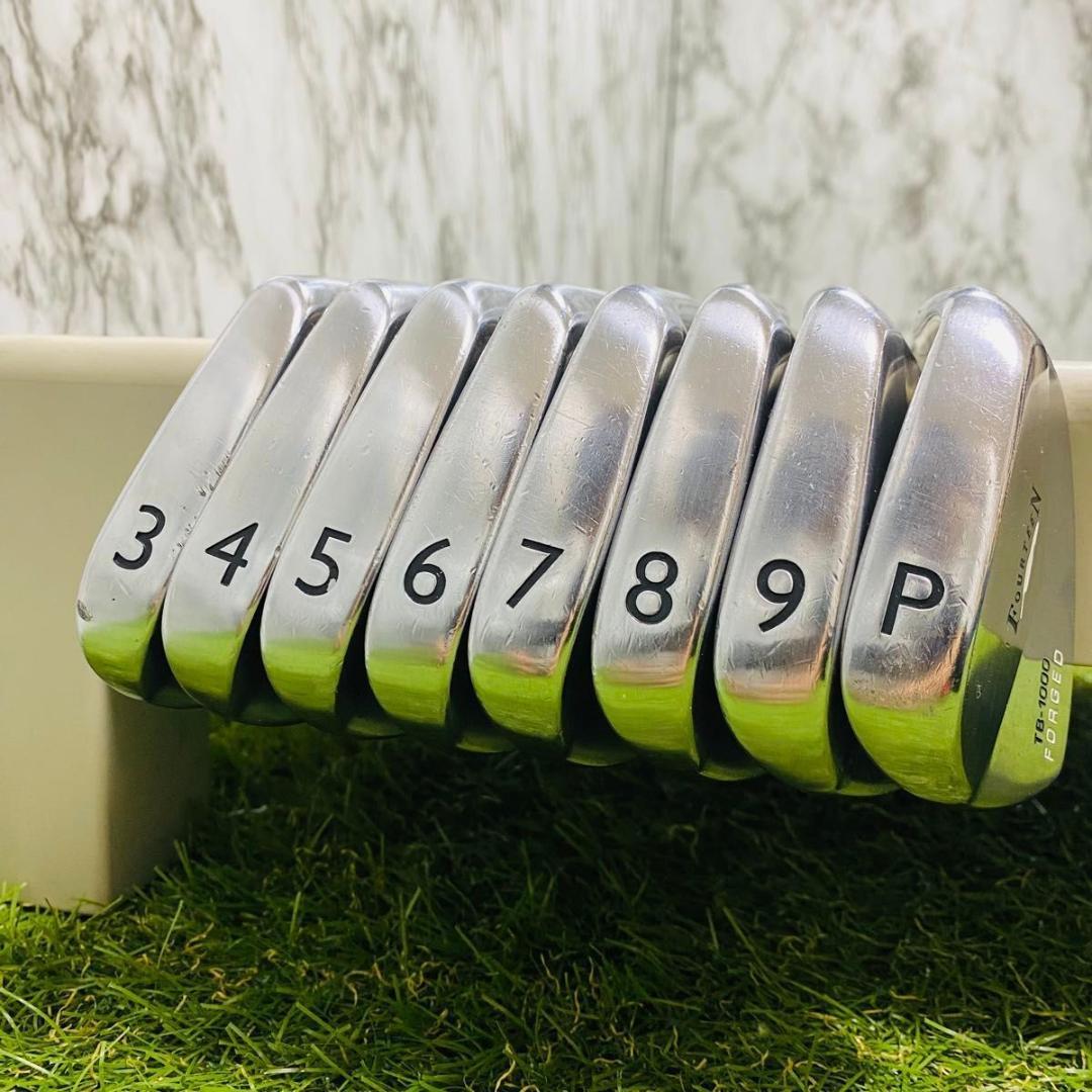 【不動の名器】フォーティーン TB-1000 メンズアイアンセット 8本 S