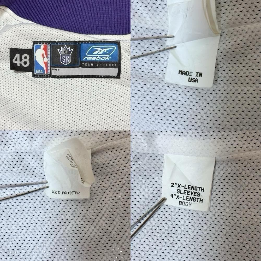 90s USA製 NBAキングス ウォーミングアップウェア パープル2XL