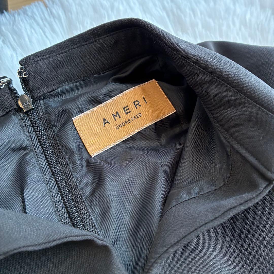 サロペット・オーバーオール・オールインワン Ameri UND BAL COLLAR FRONT OPEN JUMPSUIT