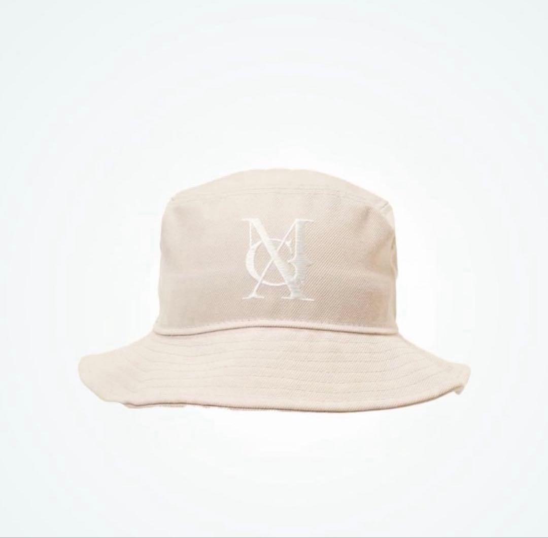 ミセスxスニダン ニューエラBUCKET01 MGA LOGO HAT ベージュ