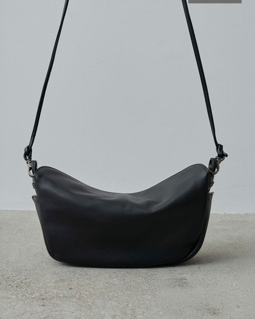 【新品】crewre マルチウェイソフトレザーバッグ black