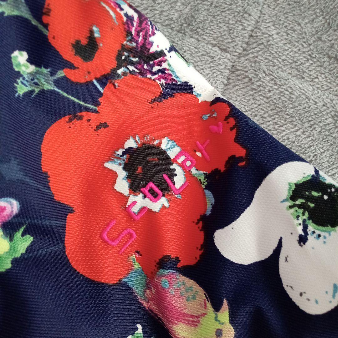 美品！　スカラー　スノーウェア　上下セット　花柄　XS