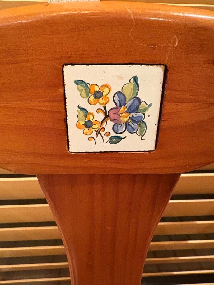 アクタス取扱　スペイン　タイル　ダイニングチェア④