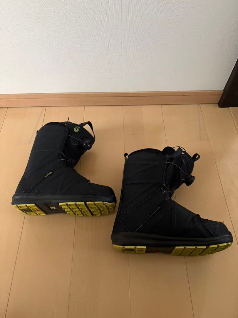 aki Salomon スノーボードブーツ ブラック