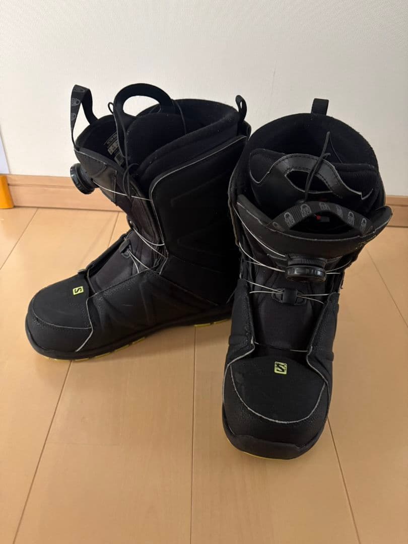 aki Salomon スノーボードブーツ ブラック