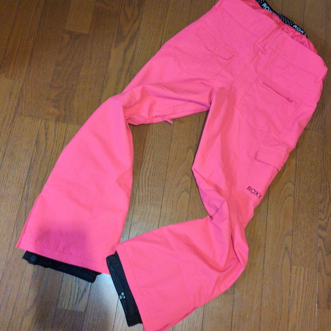 ROXY　スノボウェア　上下セット　Ｍ　フルーツ柄　　　ピンク