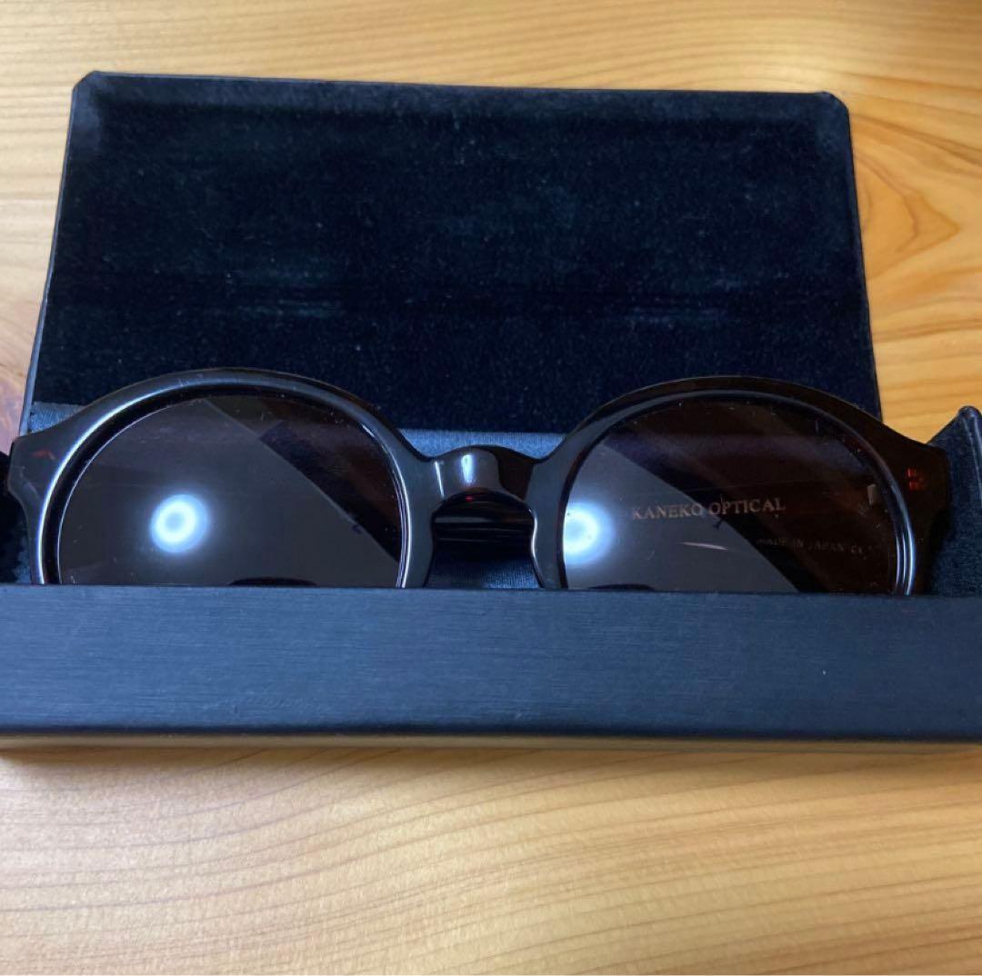 金子眼鏡×neru design works サングラス