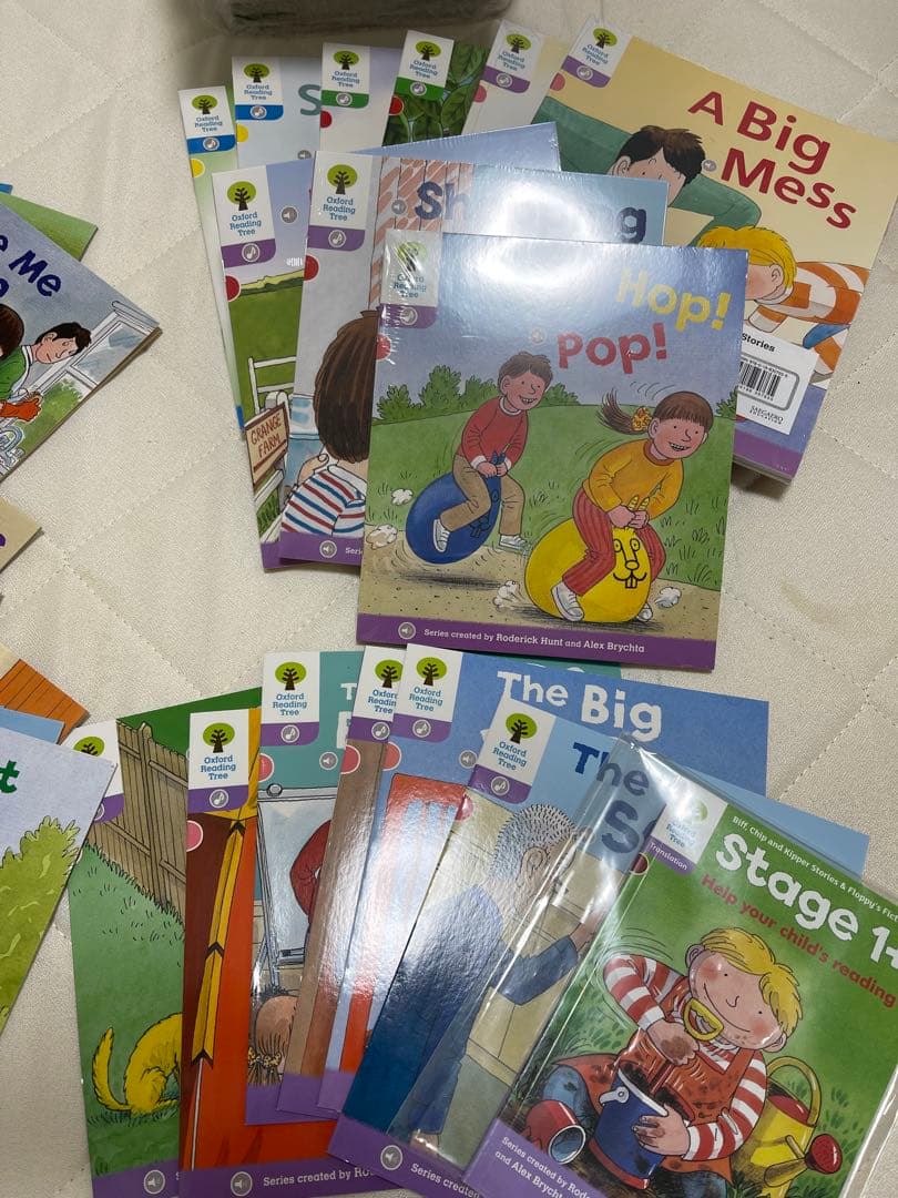 ORT 韓国版　stage1+~3 音源ブック　音声ペン　洋書絵本