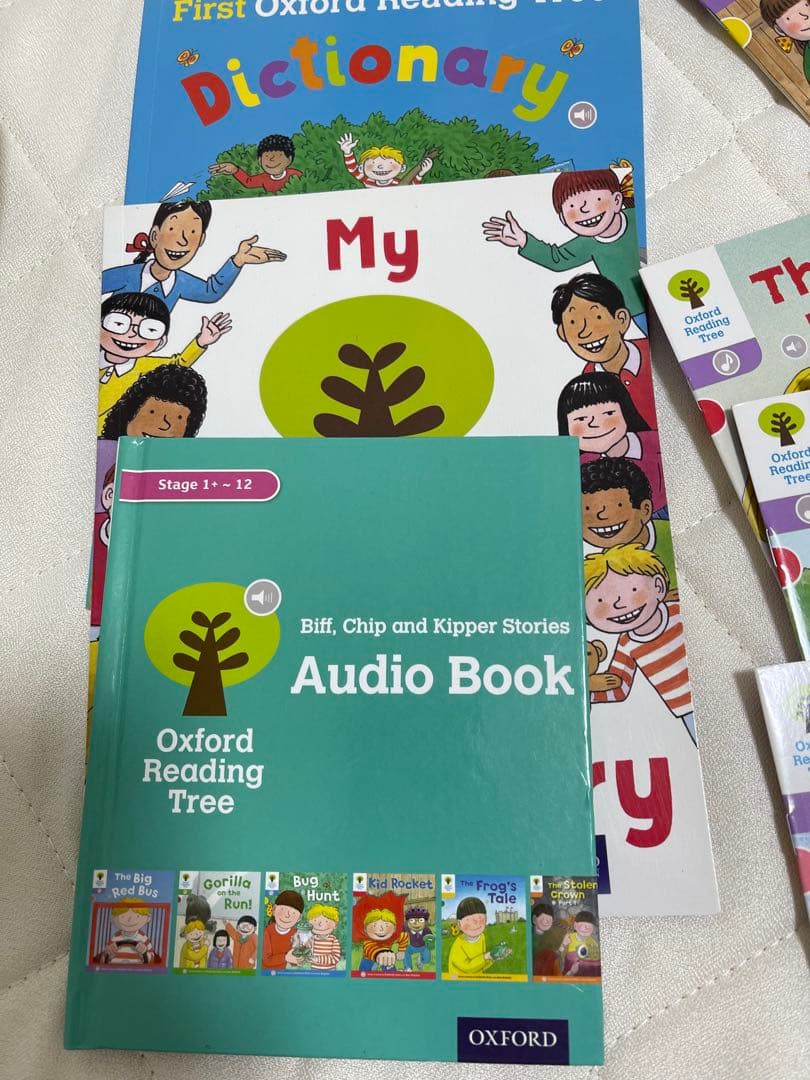 ORT 韓国版　stage1+~3 音源ブック　音声ペン　洋書絵本