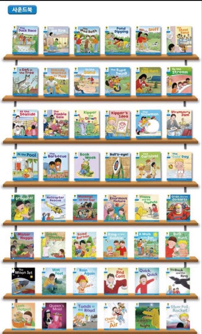 ORT 韓国版　stage1+~3 音源ブック　音声ペン　洋書絵本