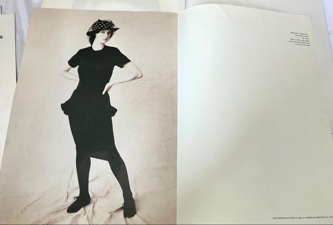 tricot トリココムデギャルソン1985年〜1987年カタログセット