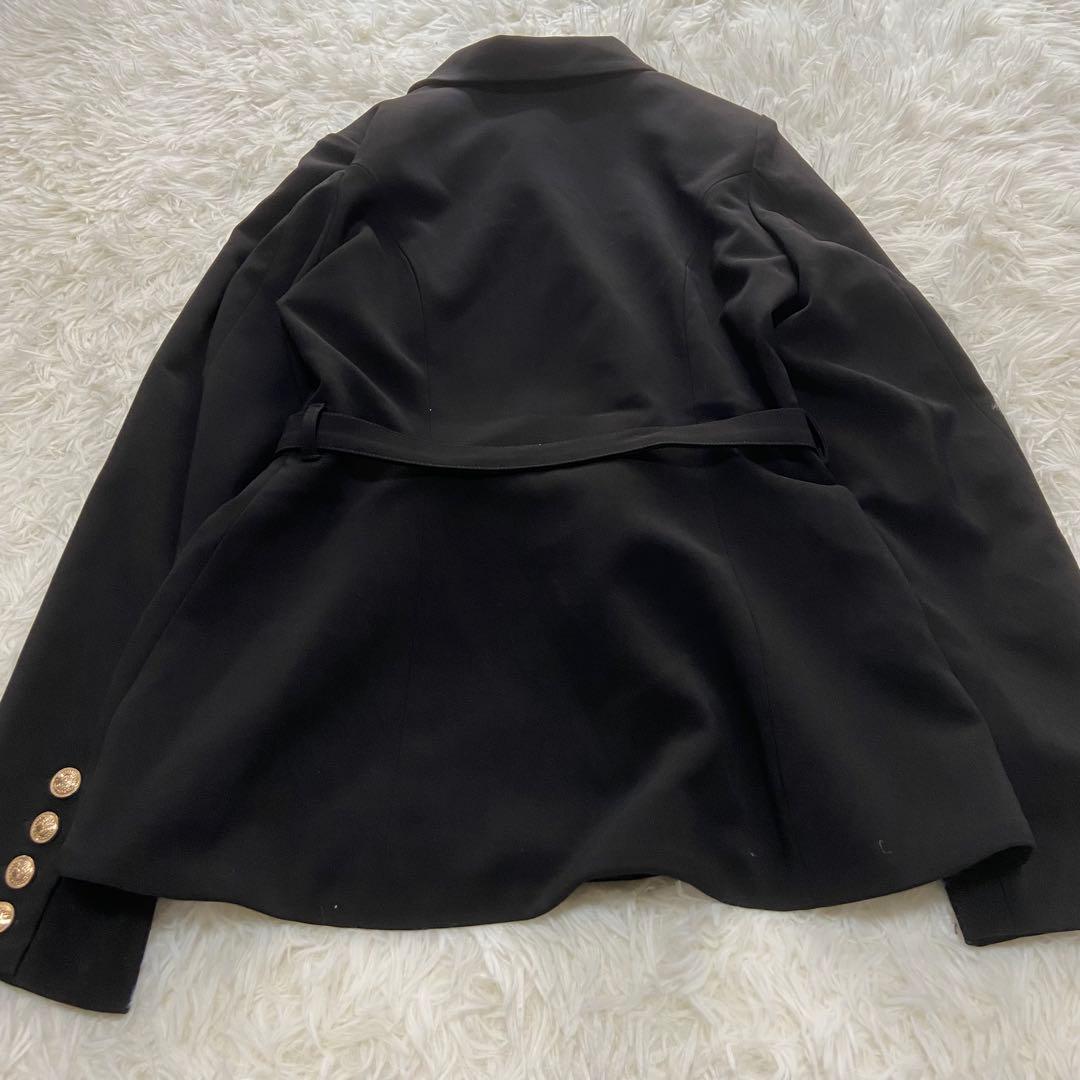 美品rosemuse(ロゼミューズ)ジャケット　金ボタン　ジャケット　ブラック