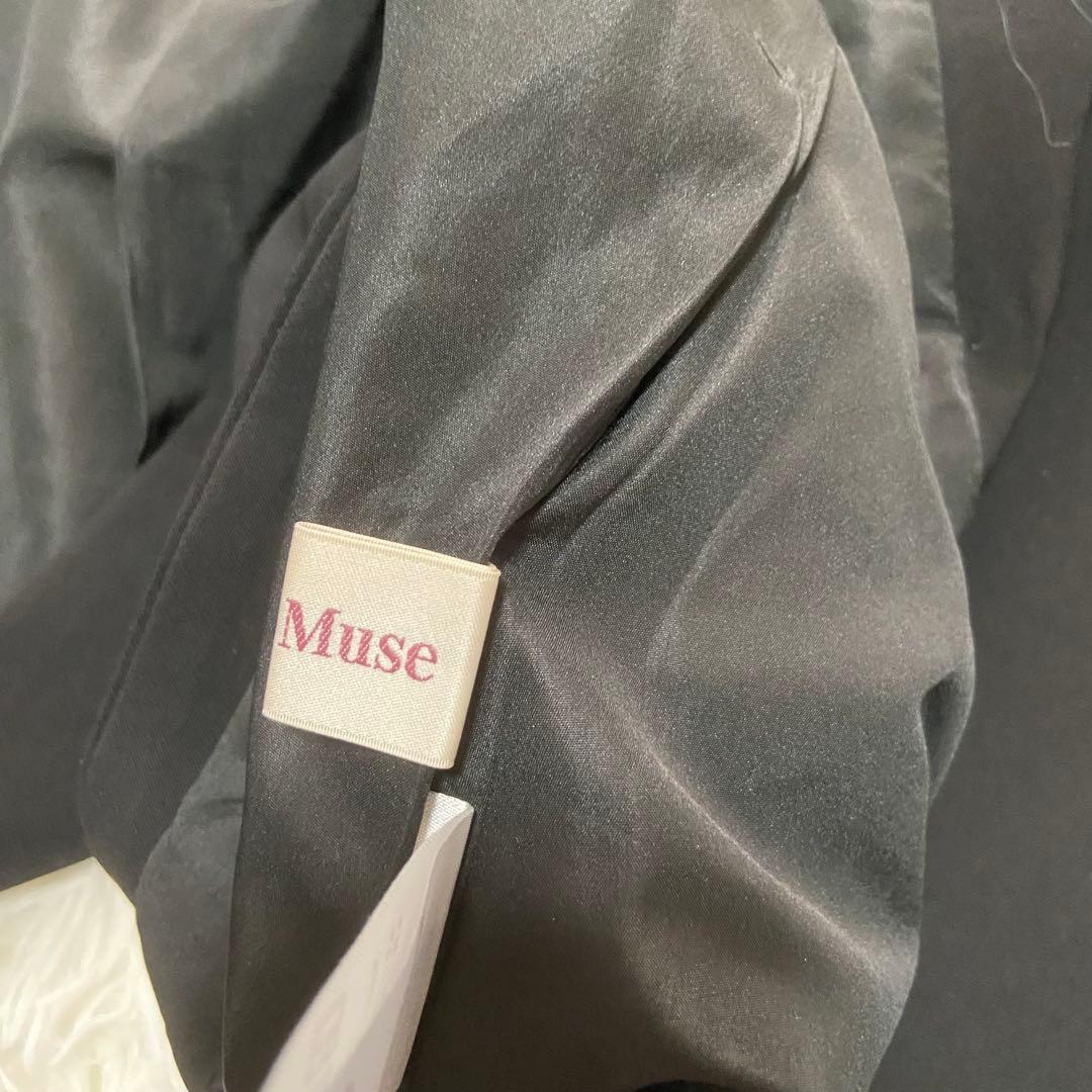 美品rosemuse(ロゼミューズ)ジャケット　金ボタン　ジャケット　ブラック