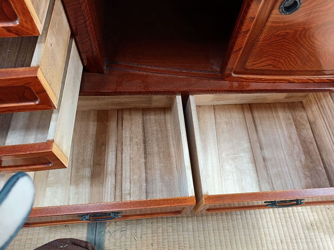 茶箪笥 木製ディスプレイキャビネット