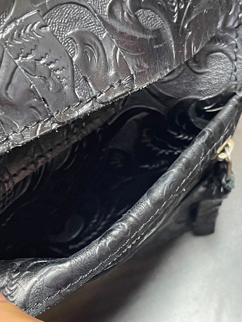 ょ*ぴ様 ALZUNI オーダーメイドウォレット　バッグ　ペイズリー柄