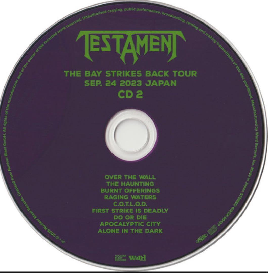 TESTAMENT / PARA BELLUM 美品　4枚組　スラッシュ