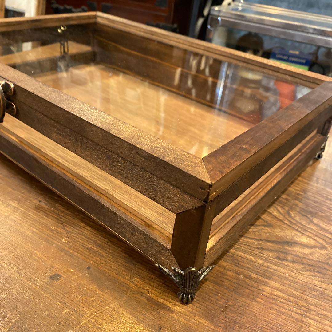 4面木製ガラスケース①