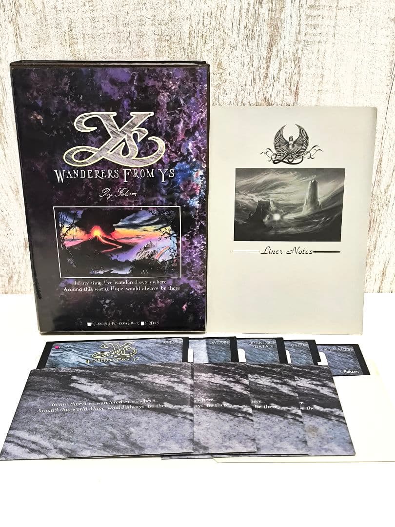 ワンダラーズ フロム イース イースⅢ PC-8801 PC-88 5\