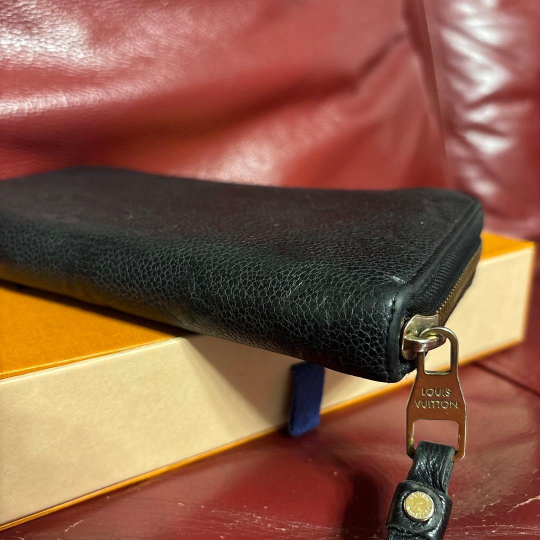 【美品】 ルイヴィトン アンプラント ジッピーウォレット 長財布
