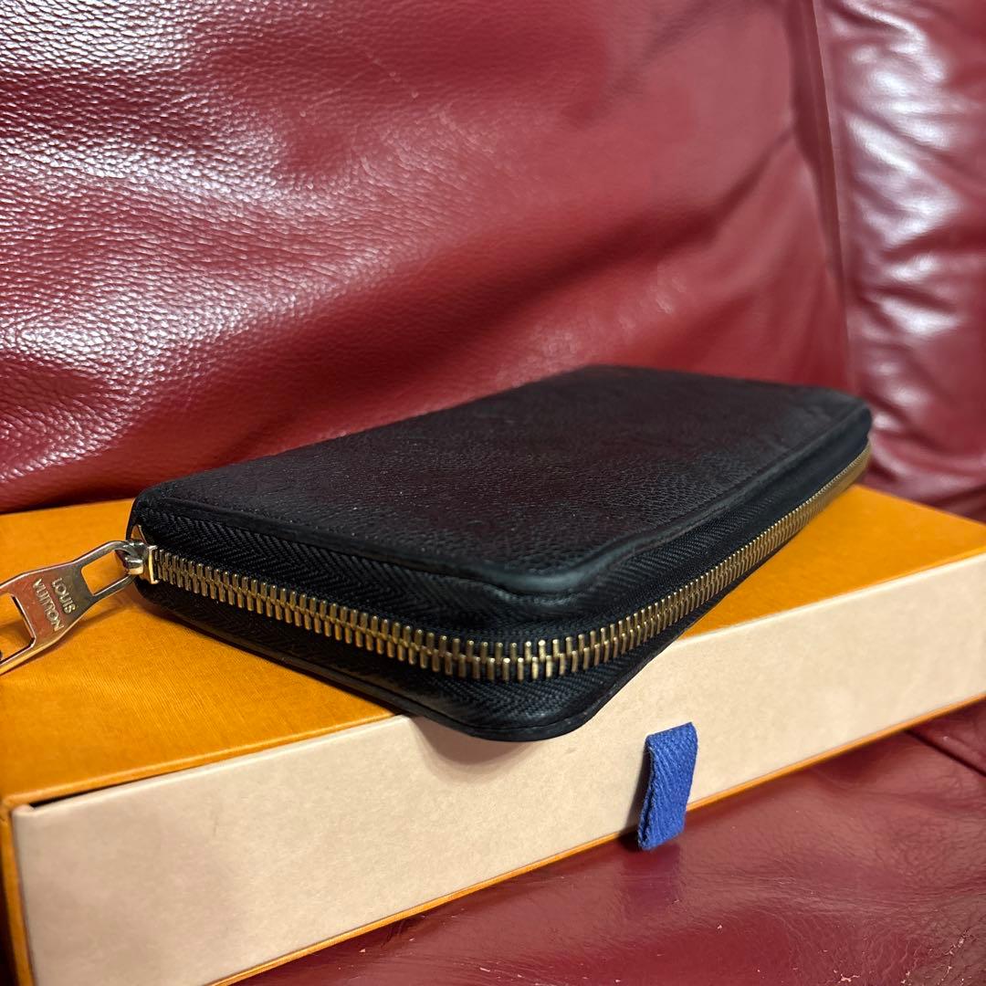 【美品】 ルイヴィトン アンプラント ジッピーウォレット 長財布
