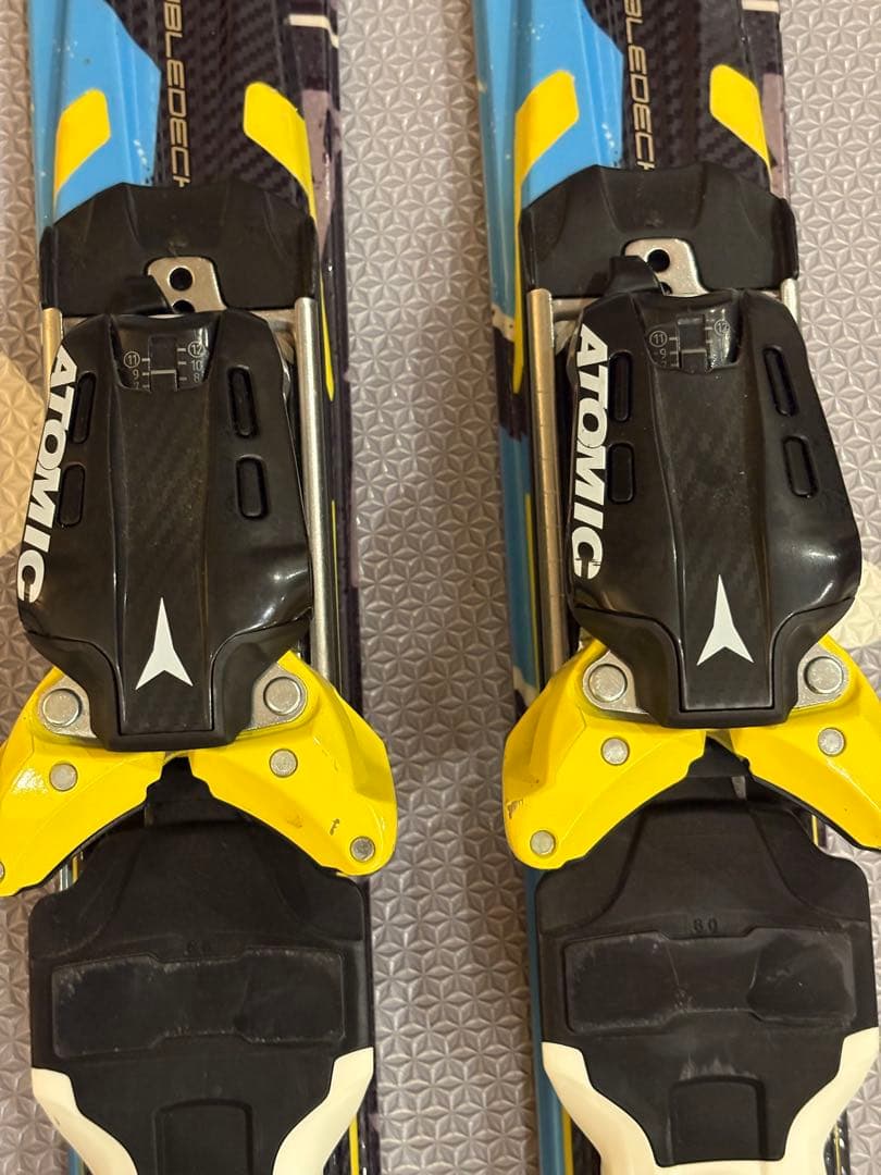 ATOMIC Bluester AX169cm, ソールカバー、伸縮ストック付き