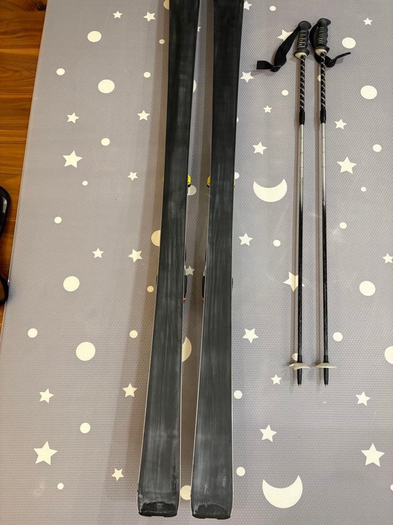 ATOMIC Bluester AX169cm, ソールカバー、伸縮ストック付き