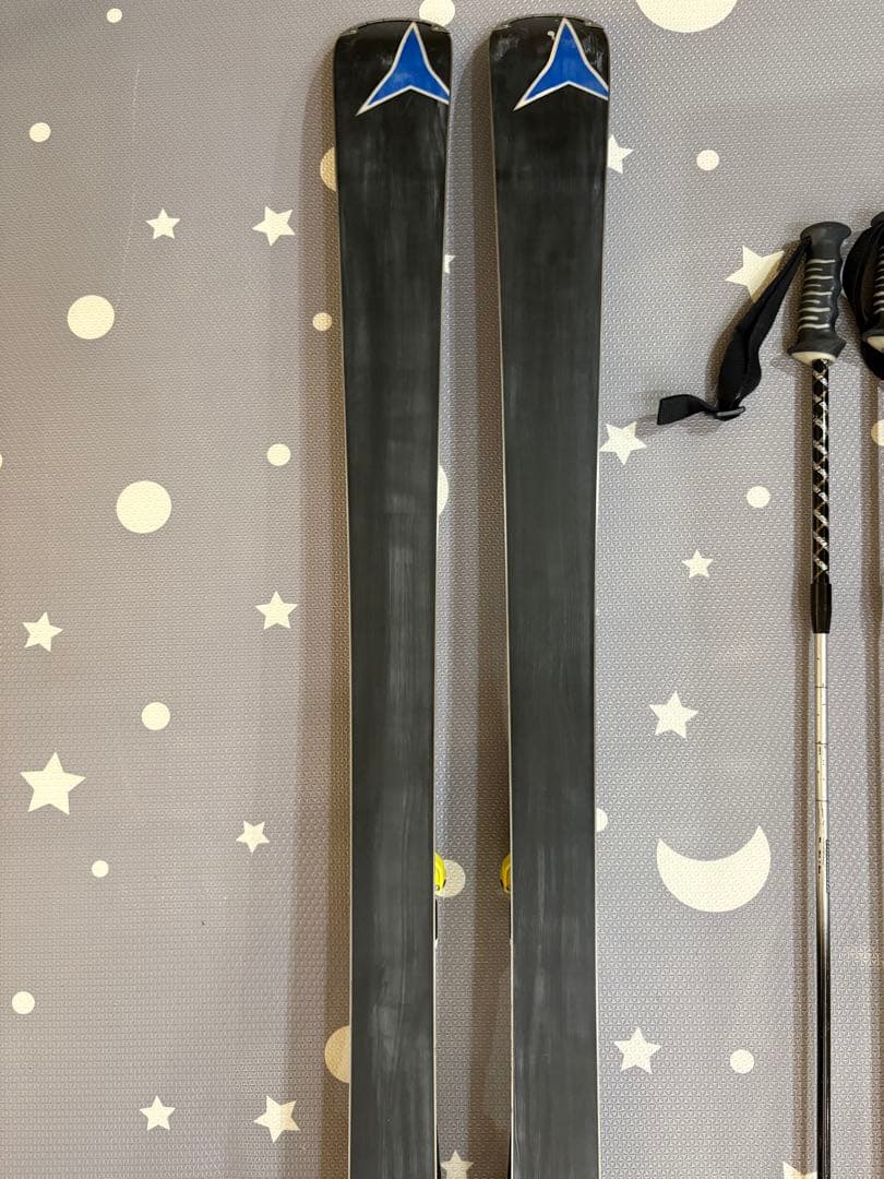 ATOMIC Bluester AX169cm, ソールカバー、伸縮ストック付き