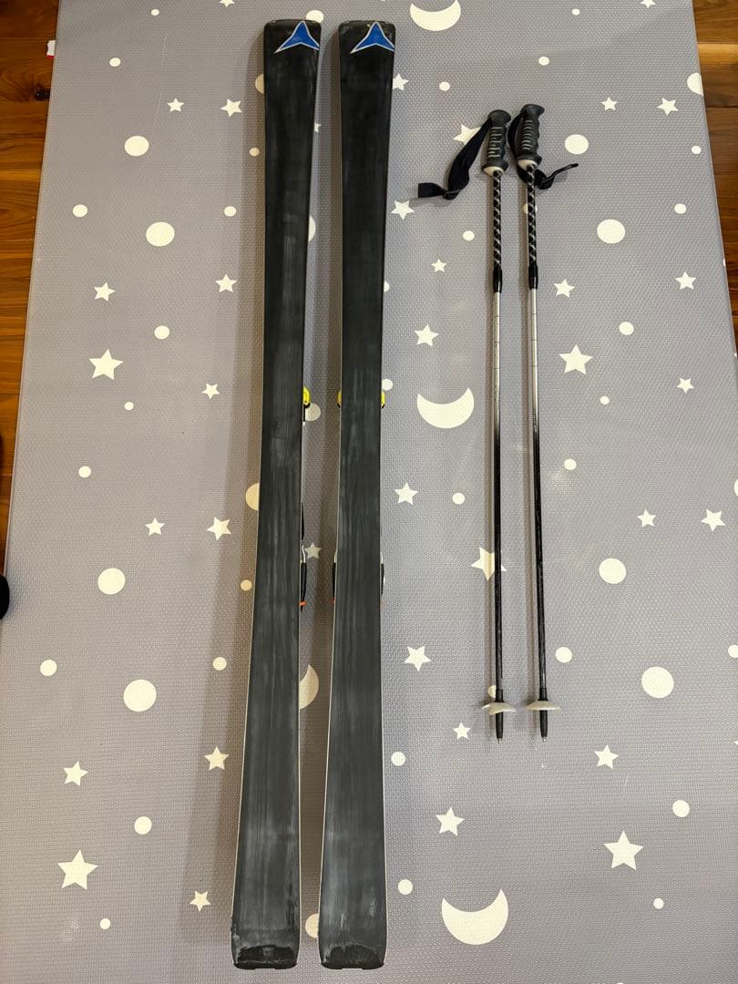 ATOMIC Bluester AX169cm, ソールカバー、伸縮ストック付き