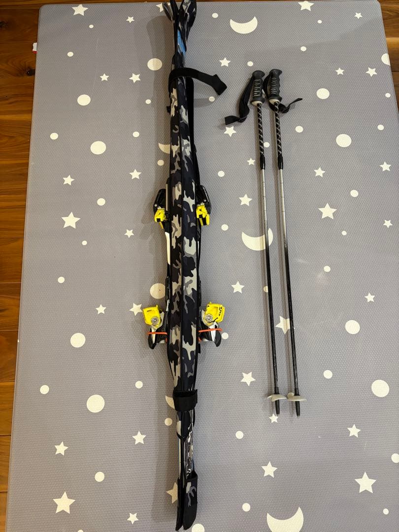 ATOMIC Bluester AX169cm, ソールカバー、伸縮ストック付き