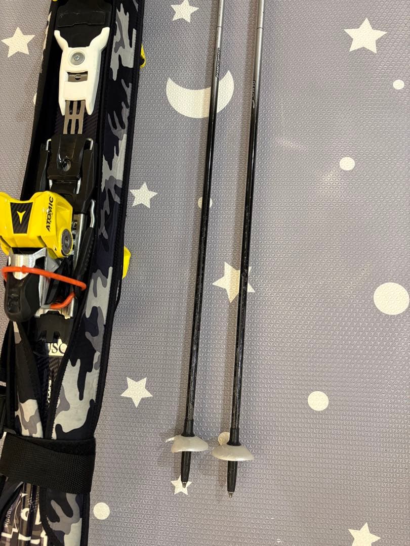 ATOMIC Bluester AX169cm, ソールカバー、伸縮ストック付き