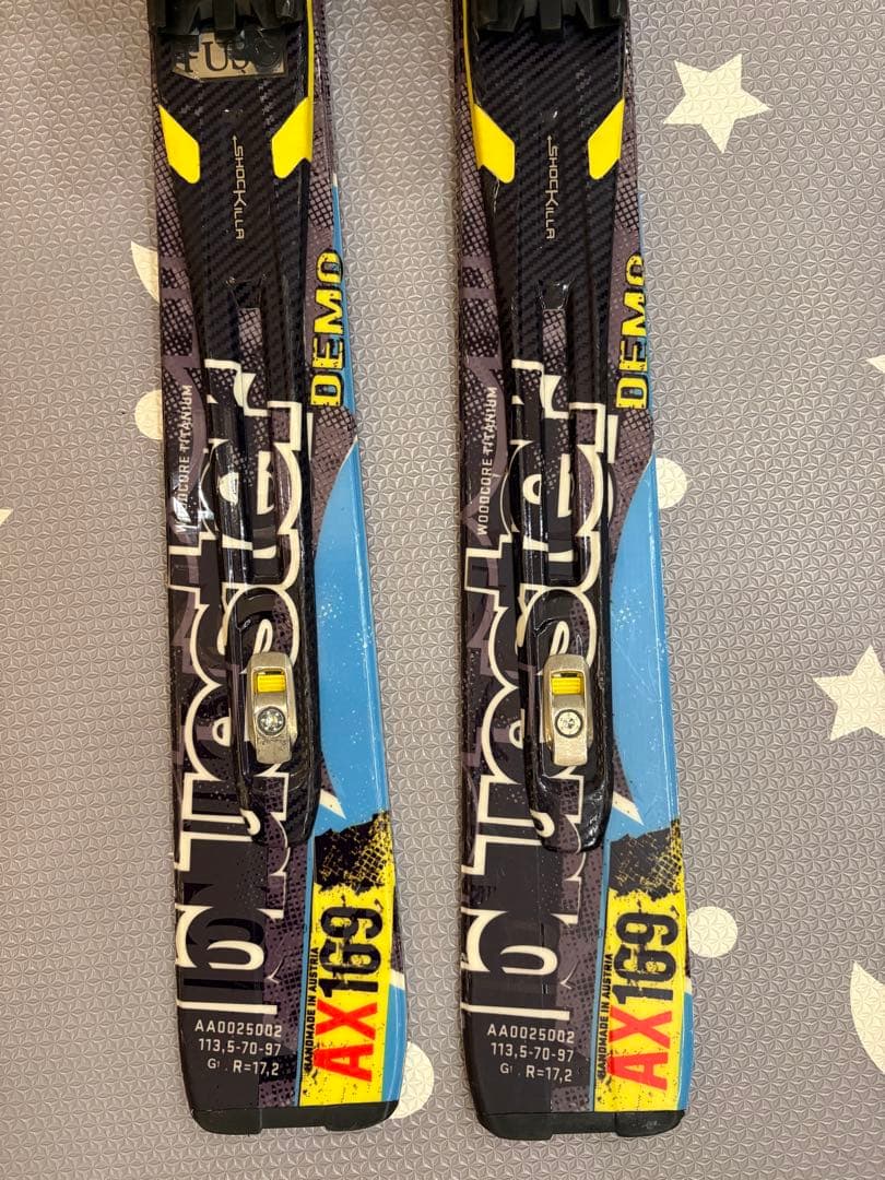 ATOMIC Bluester AX169cm, ソールカバー、伸縮ストック付き