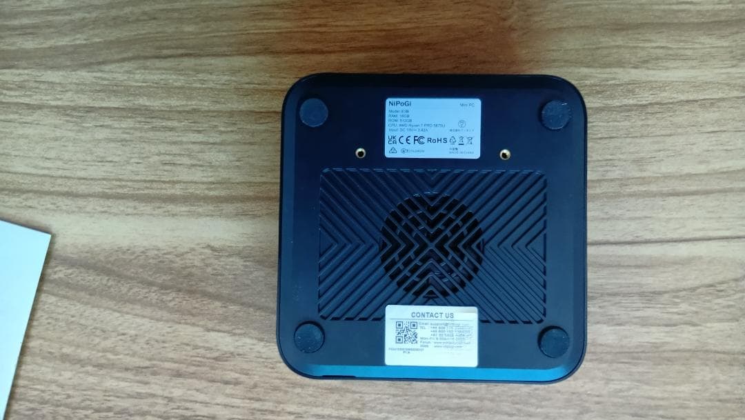 Mini PC ACアダプター付き