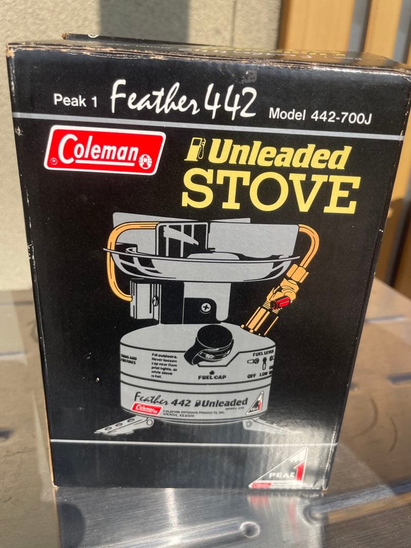 未使用 Coleman peak1 Feather 442 ストーブ
