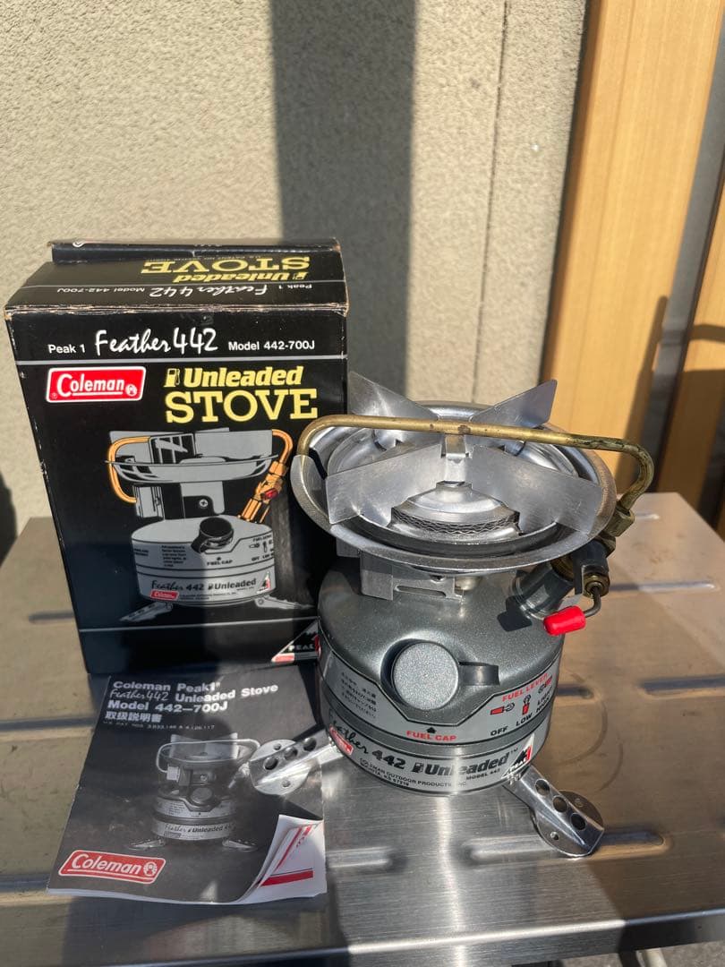 未使用 Coleman peak1 Feather 442 ストーブ