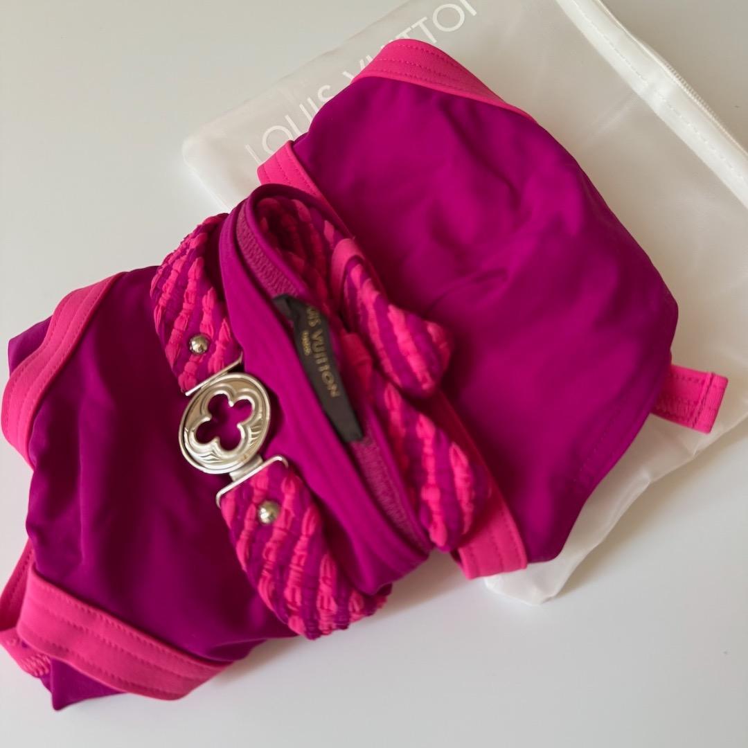 Louis Vuitton ピンク セパレート水着