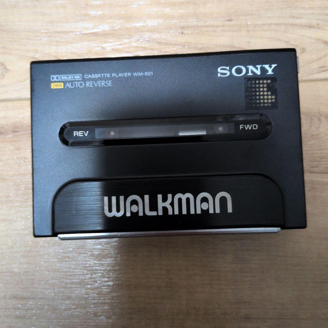 SONY WALKMAN WM-501 Black　美品