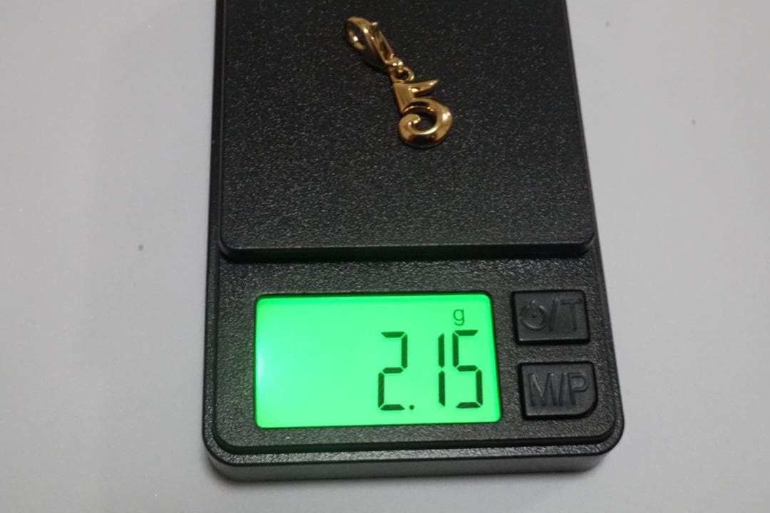 【美品】フランクミュラー ナンバーチャーム K18 75018金 約2.15g